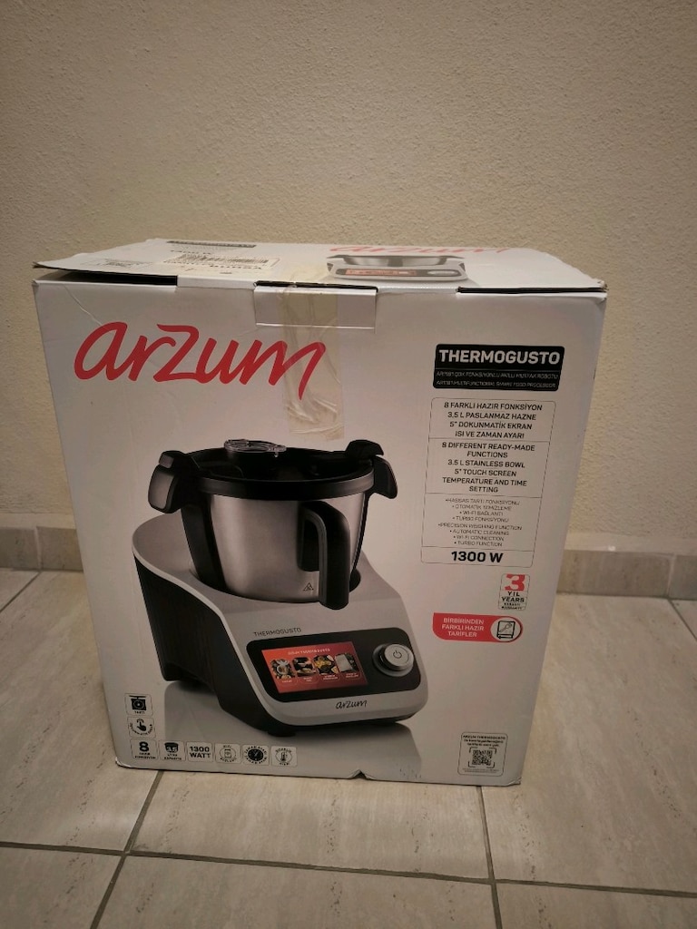 Arzum AR 1181 thermogusto çok fonksiyonlu mutfak robotu