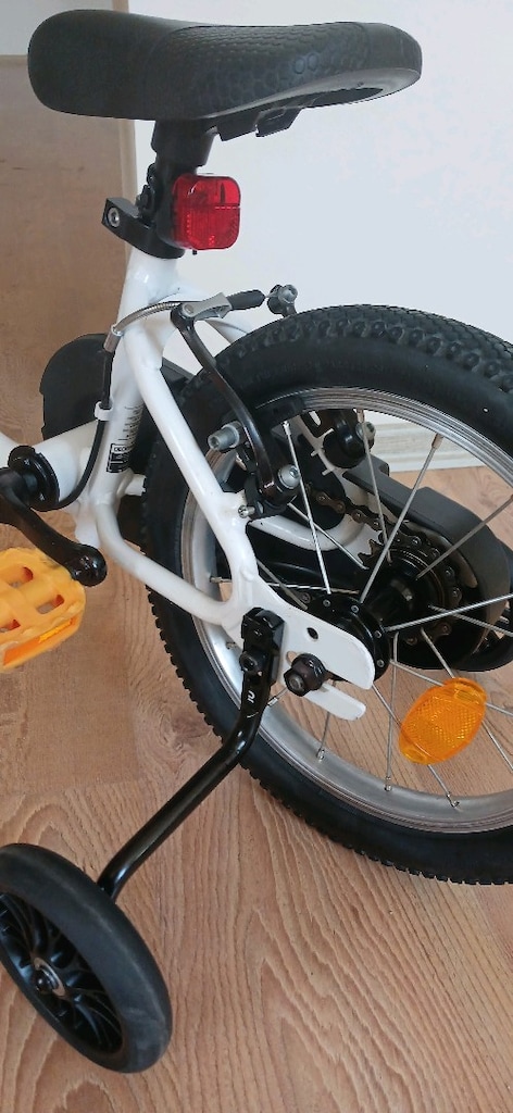 BTWIN Discover 100 14 İnç Jant 3-5 Yaş Beyaz Çocuk Bisikleti - 8