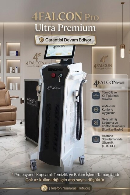 Garantili Lazer epilasyon cihazı 4Falkon