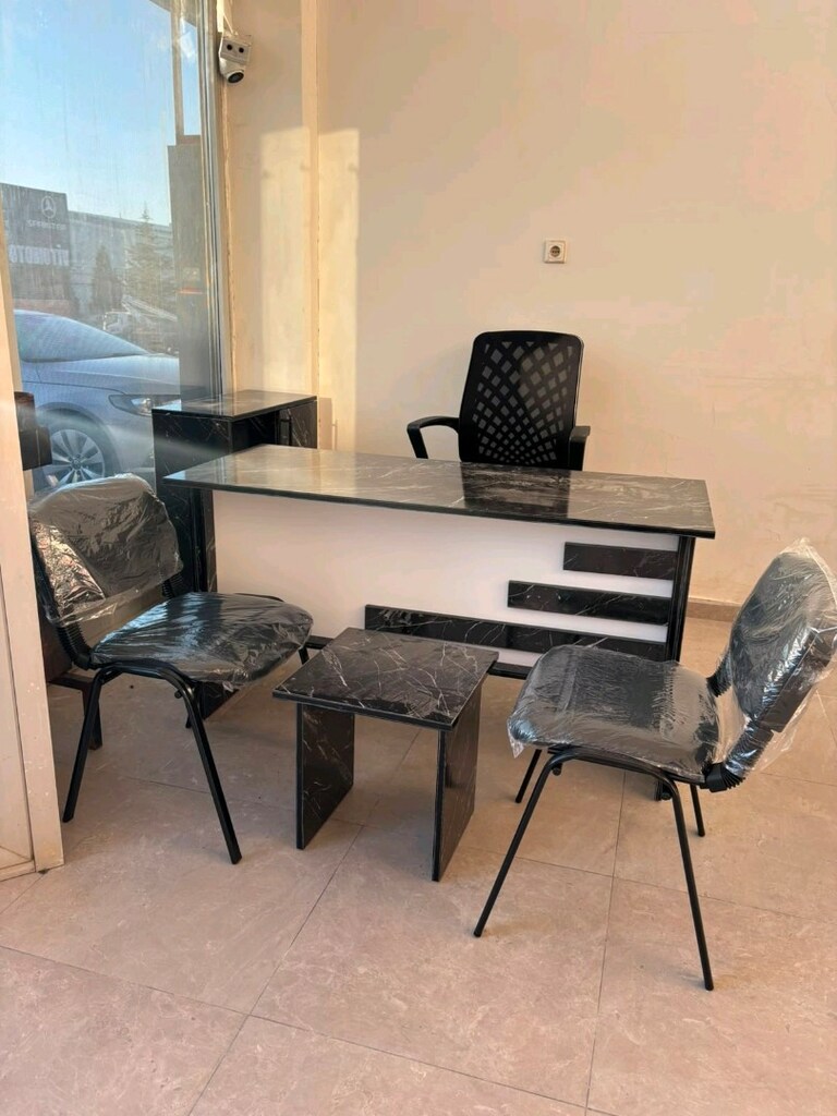 ofis masa takımı SANDALYELER DAHİL sıfır ürün 6 parça - 2
