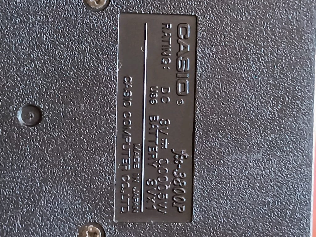 ORİJİNAL JAPONYA ÜRETİMİ "CASIO FX-3800P" MODEL HESAP MAKİNASI - 6
