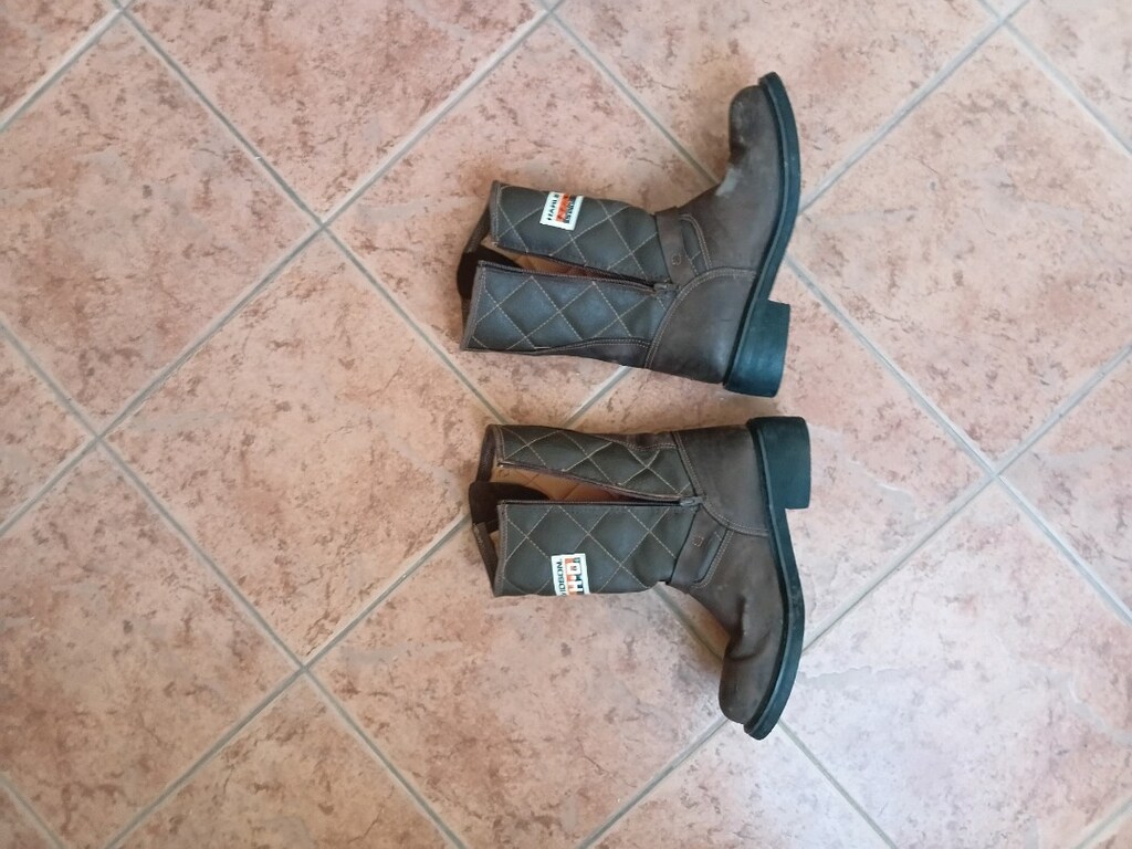 Harley Davidson 42 numara kahve renk fermuarlı orjinal iyi durumda - 3