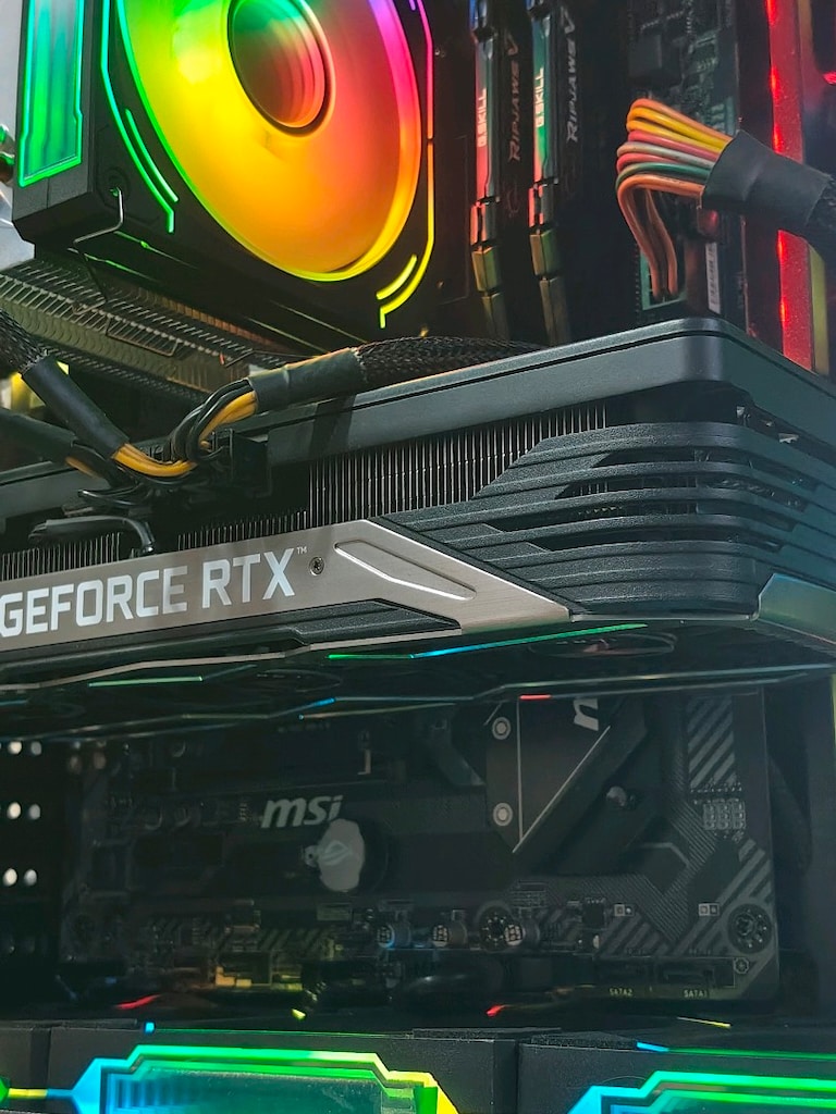 RTX 3070 RYZEN 5 5600 16GB RAM 500GB M2SSD 800W AKVARYUM KASA - 5