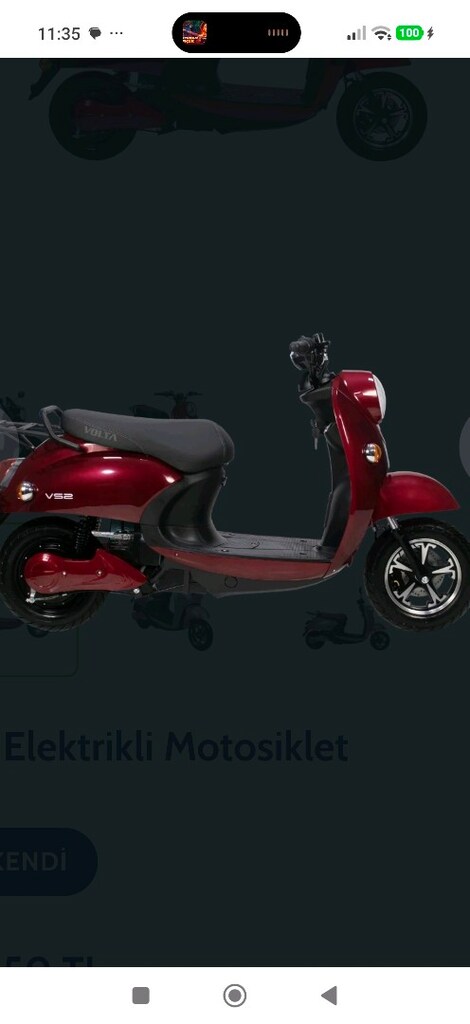 Volta vs2 elektrikli motosiklet - 3