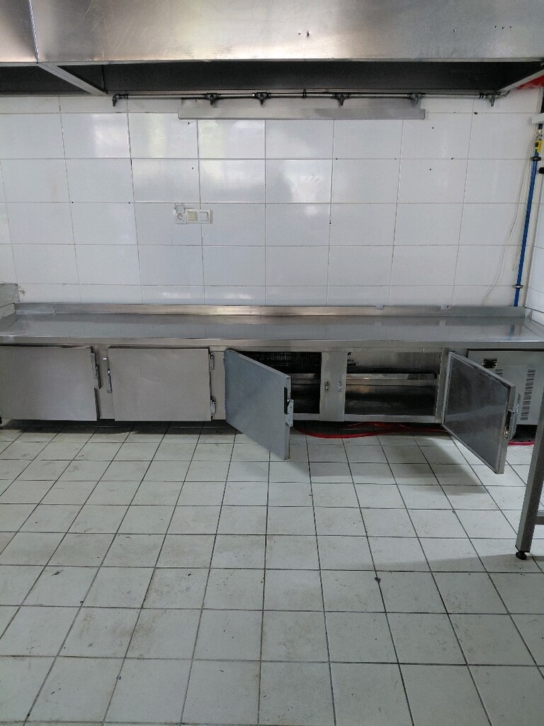 Krom tezgah altı soğutucu dolap - 6