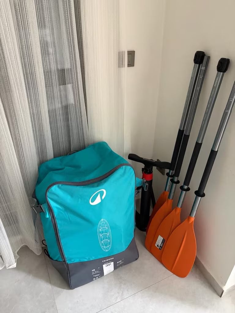 Decathlon Şişme Kano 2-3 Kişilik Mavi Kano - 2