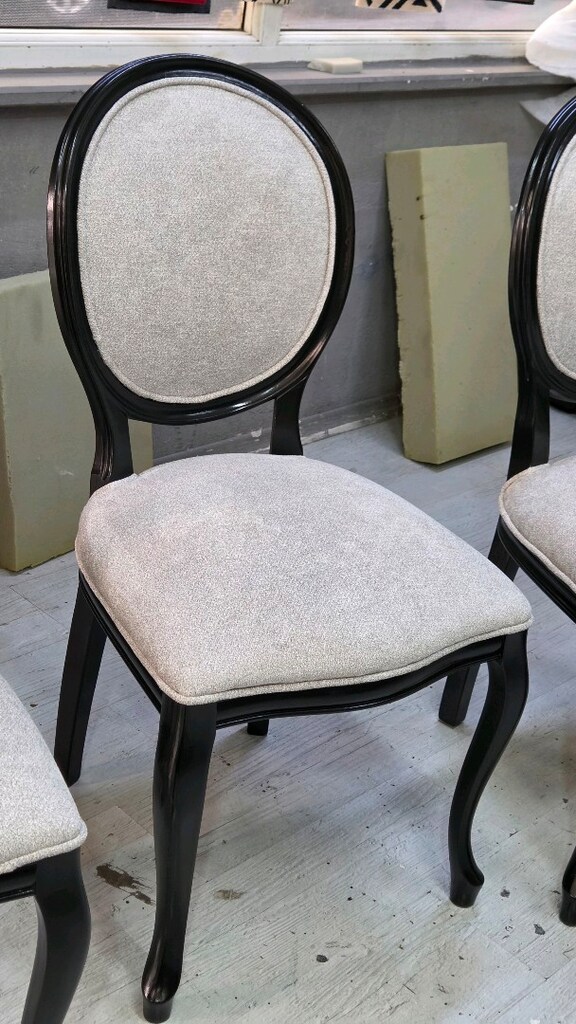 4 adet madalyon sandalye sifir kendi yapimiz - 9