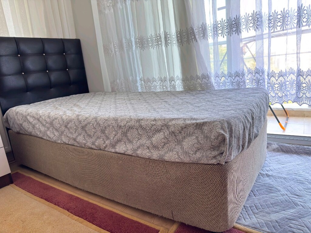 Tek kişilik baza başlık yatak - 3