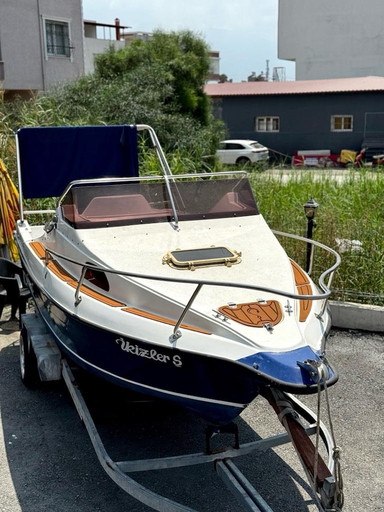 Amerikan BOAT trailer tekne Mercury 100HP RÖMÖRK 2024 mini Yatch - 4