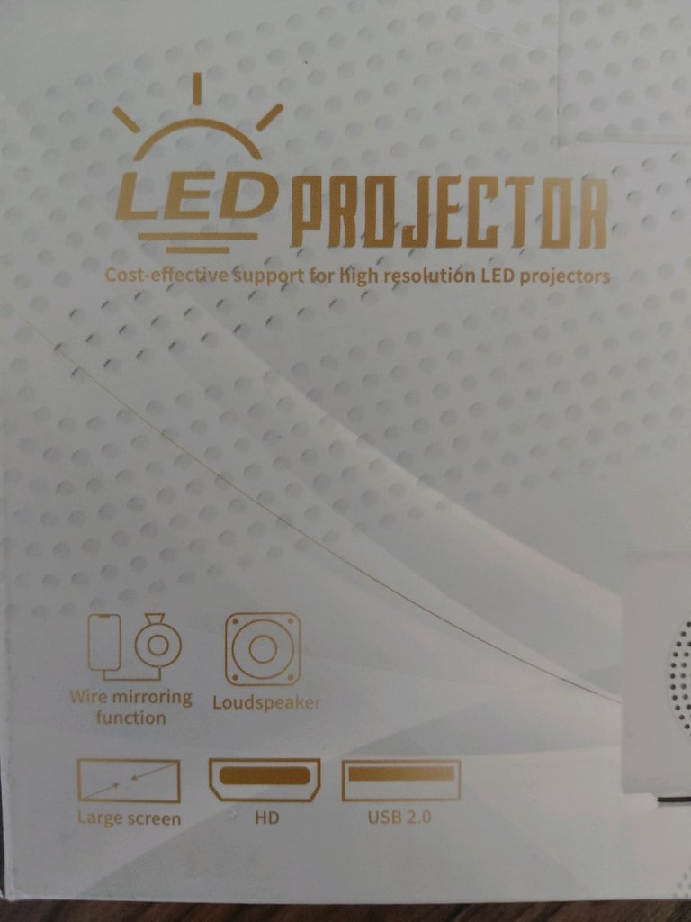 Beyaz LED Projeksiyon Cihazı - 3