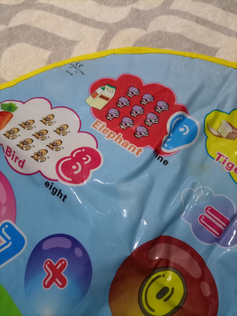 Sesli Eğitim Halısı Takas olur İngilizce Çocuk Halısı - 3