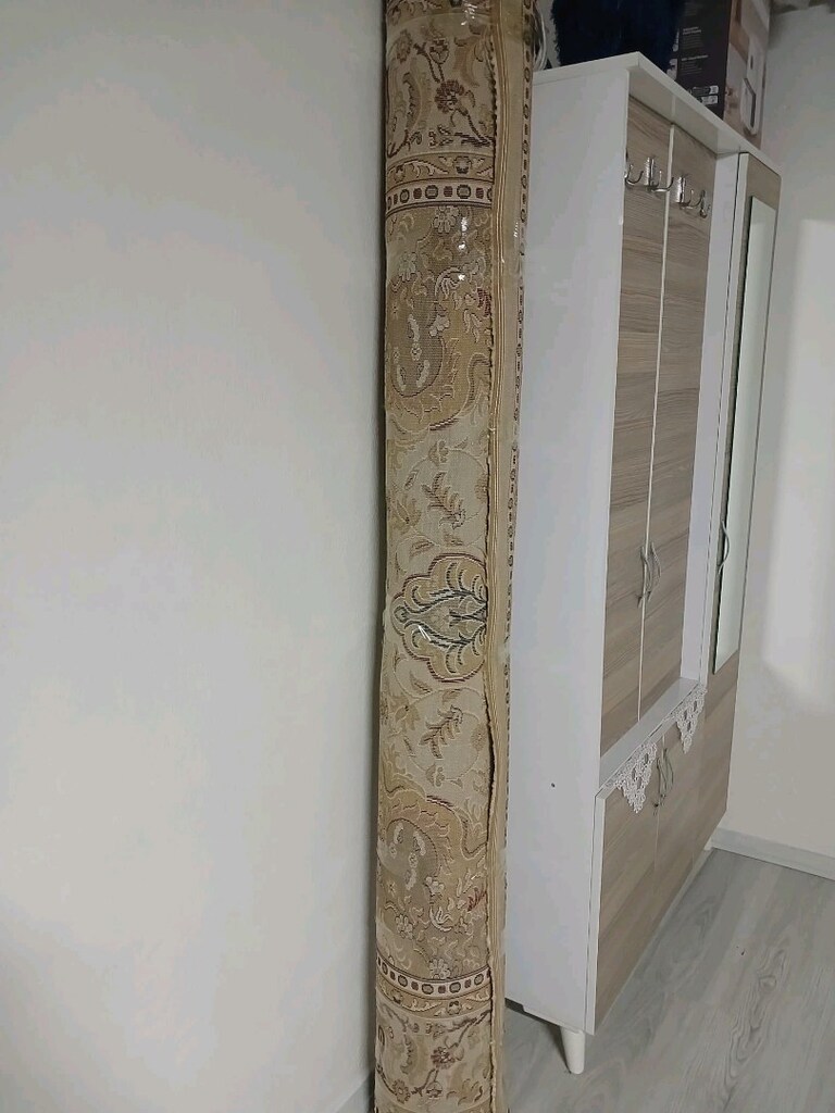 6 metre kare yün halı temiz yeni sağlam - 6