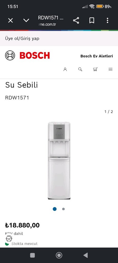 Bosch şu sebili - 10