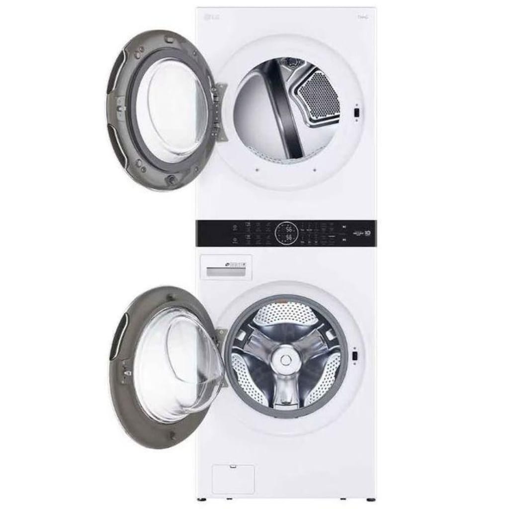WashTower 12 Kg Yıkama 10 Kg Kurutma I Ortak Panelli Çamaşır ve Kurut - 10