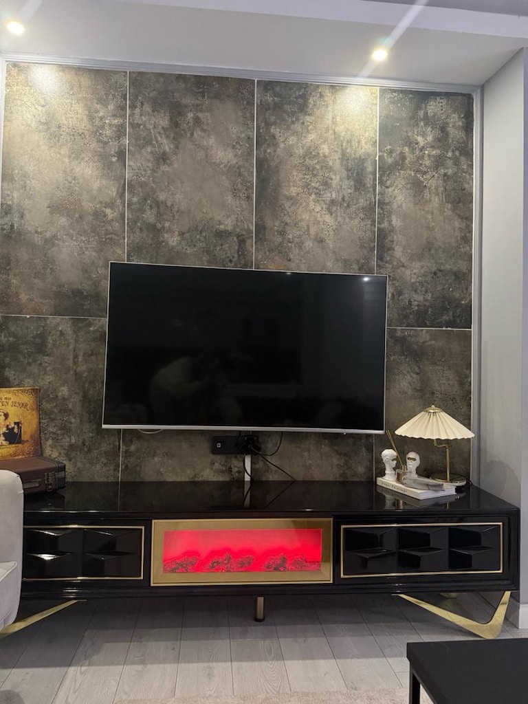 Koltuk takımı ve Şömineli Tv Ünitesi - 8