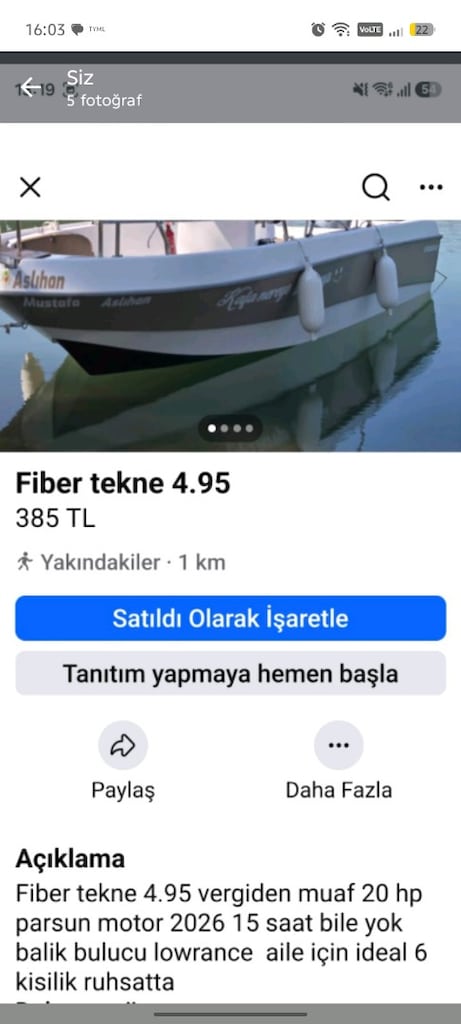 Fiber tekne - 5