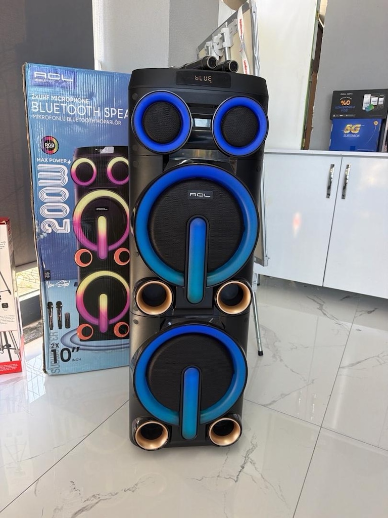 ACL 0172 200W ŞARJLI BÜYÜK BOY HOPARLÖR - 3