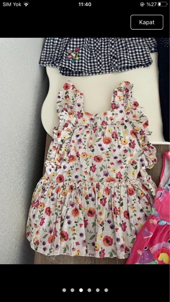24/36 ay 2/3 yaş sayılı giyilmiş lcw H&m koton ürünleri - 4