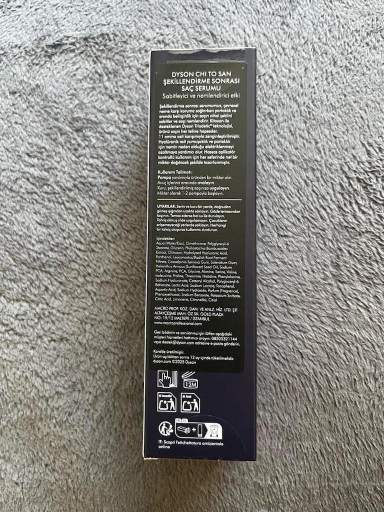 Dyson Chitosan şekillendirme sonrası saç serumu-Açılmamış Ambalajında - 3