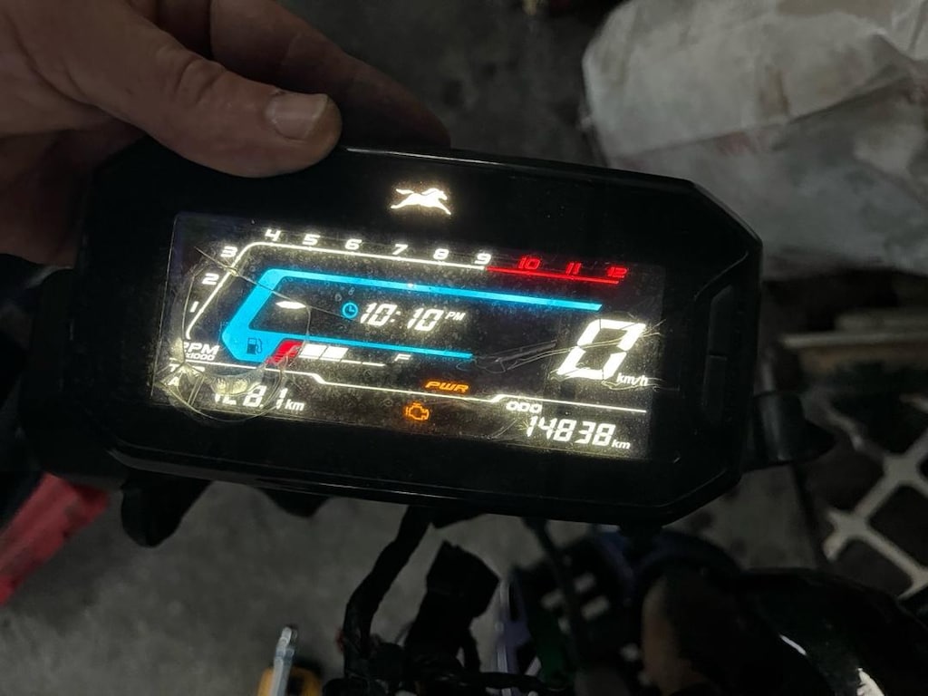 tvs raider 125 gösterge km saati kilometre kadran - 2