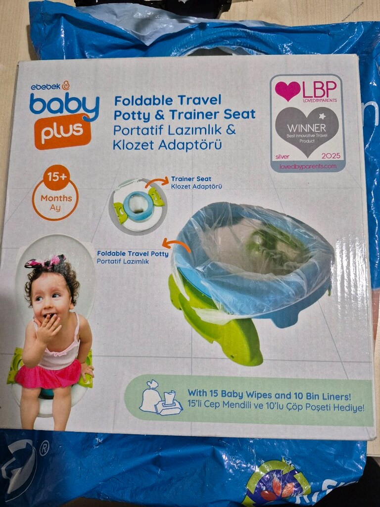 Portatif lazımlık ve Klozet adaptörü - 4