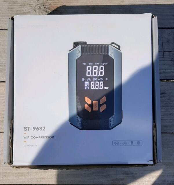 Schulz marka Type-C 7200 Mah Göstergeli hava pompası