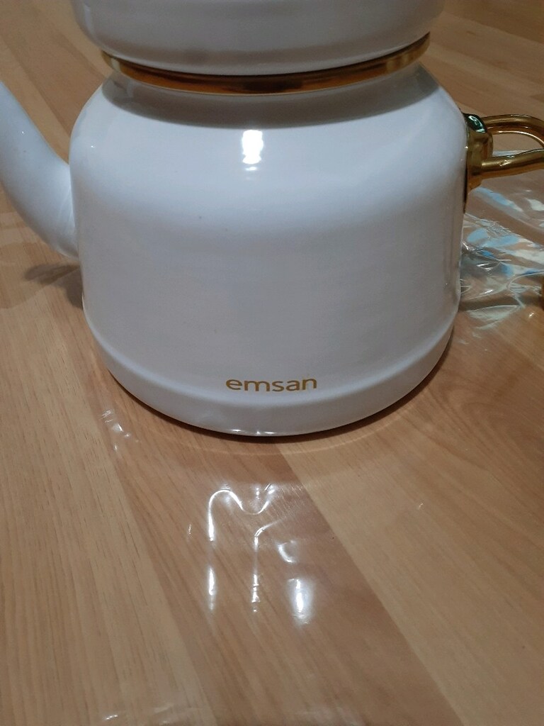 Emsan Emaye kaliteli çaydanlık 35 bardak çay - 6