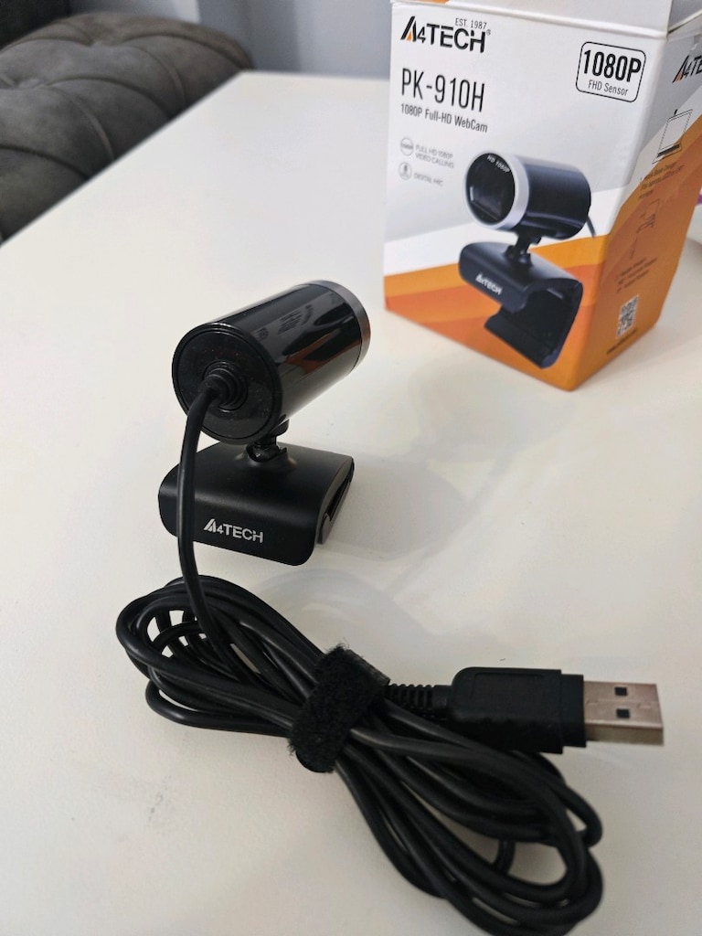 Kutulu Tertemiz A4 Tech PK-910H Full HD 1080p Mikrofonlu WebCam - 5