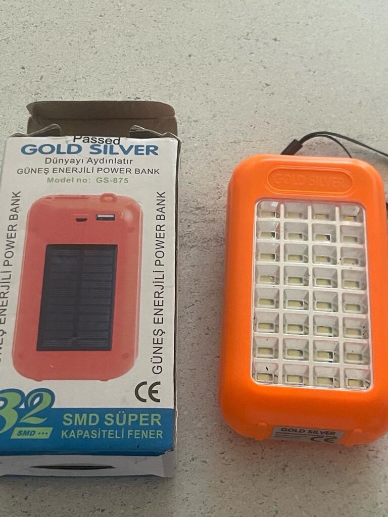 Güneş enerjili powerbank - 2