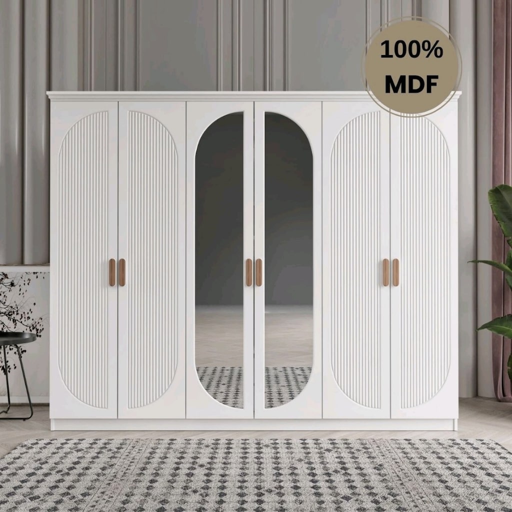 MDF 6 KAPAKLI DOLAP / GARDOLAP - 14