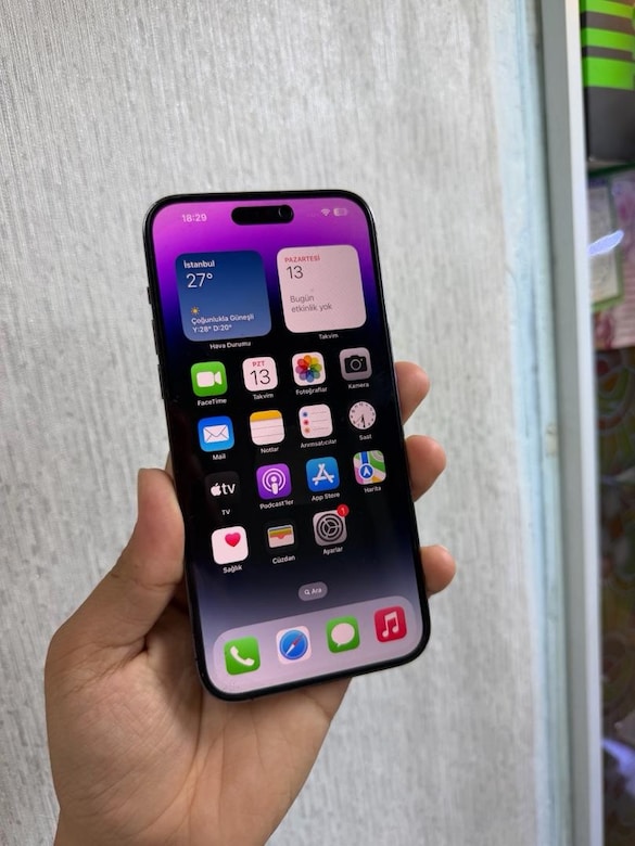 İPHONE 14 PROMAX 128 GB HATASIZ TR CİHAZI #CANER GSM - 2
