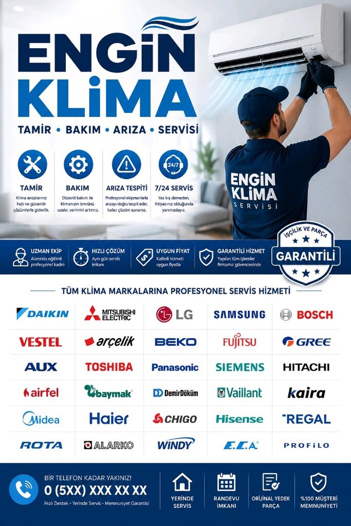 KLIMA MONTAJ DAHIL GARANTILI SİFİR CİHAZ 24 SAAT ICINDE MONTAJ IMKANI - 2