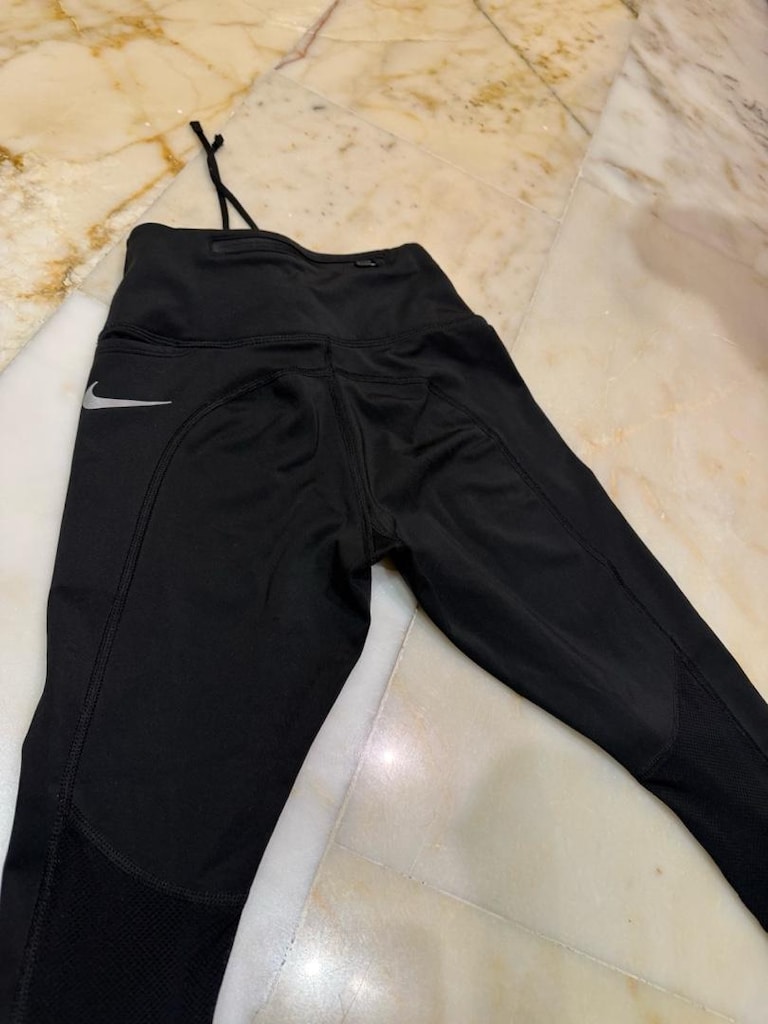 Nike Siyah kız çocuk Spor Tayt - 3