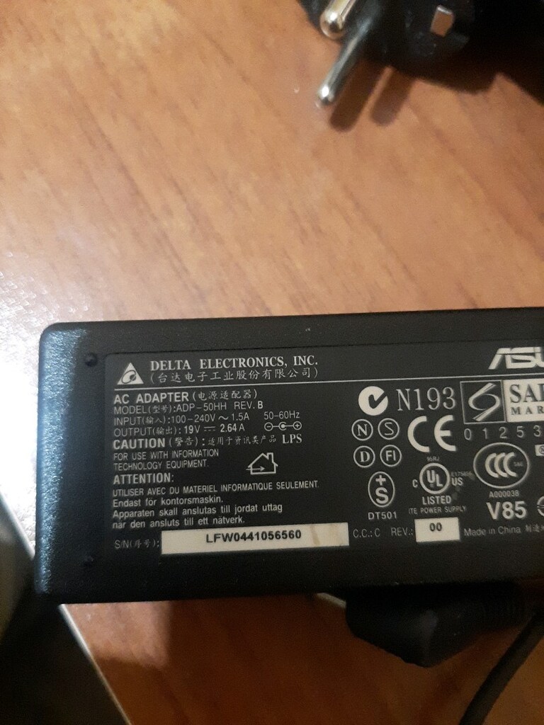 asus 19v 2.64a adp-50hh - 3