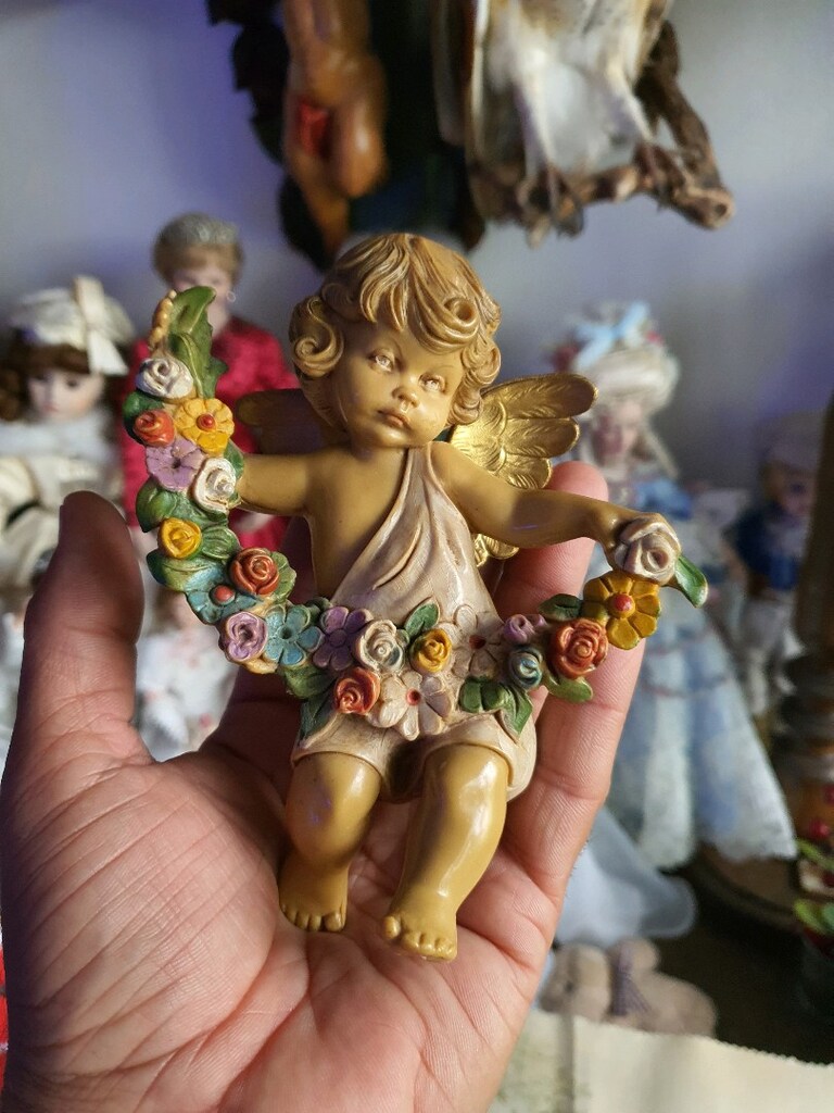 4 mevsim melek biblo vintage italyan damgalı - 2