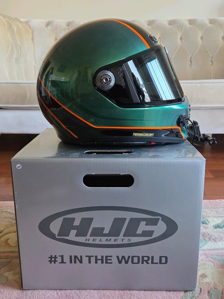 HJC V10 MOTOR KASKI (L BEDEN) - 3