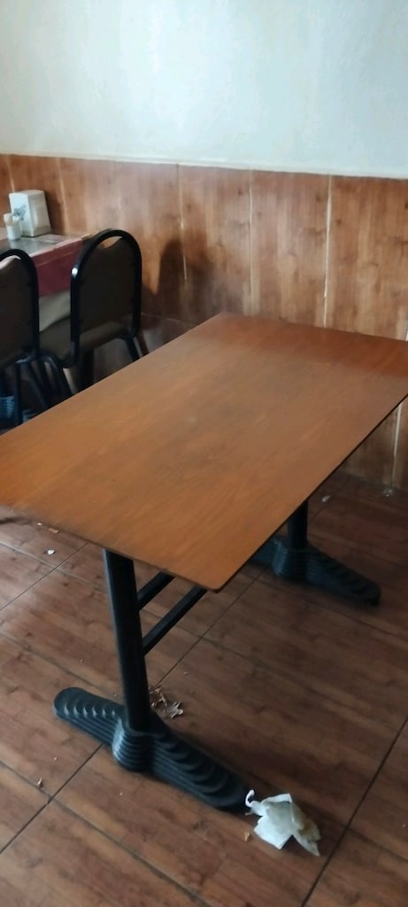 110 × 70 cm dikdörtgen kafe masası - 2