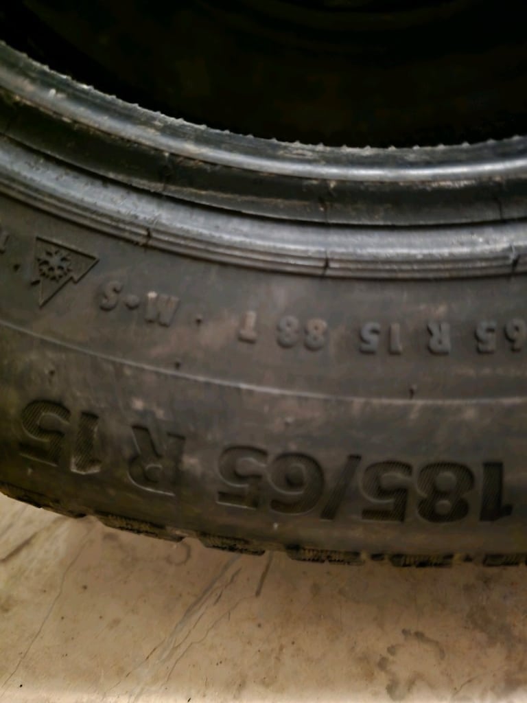 185/65/R15 Continental takım kışlık lastik - 4