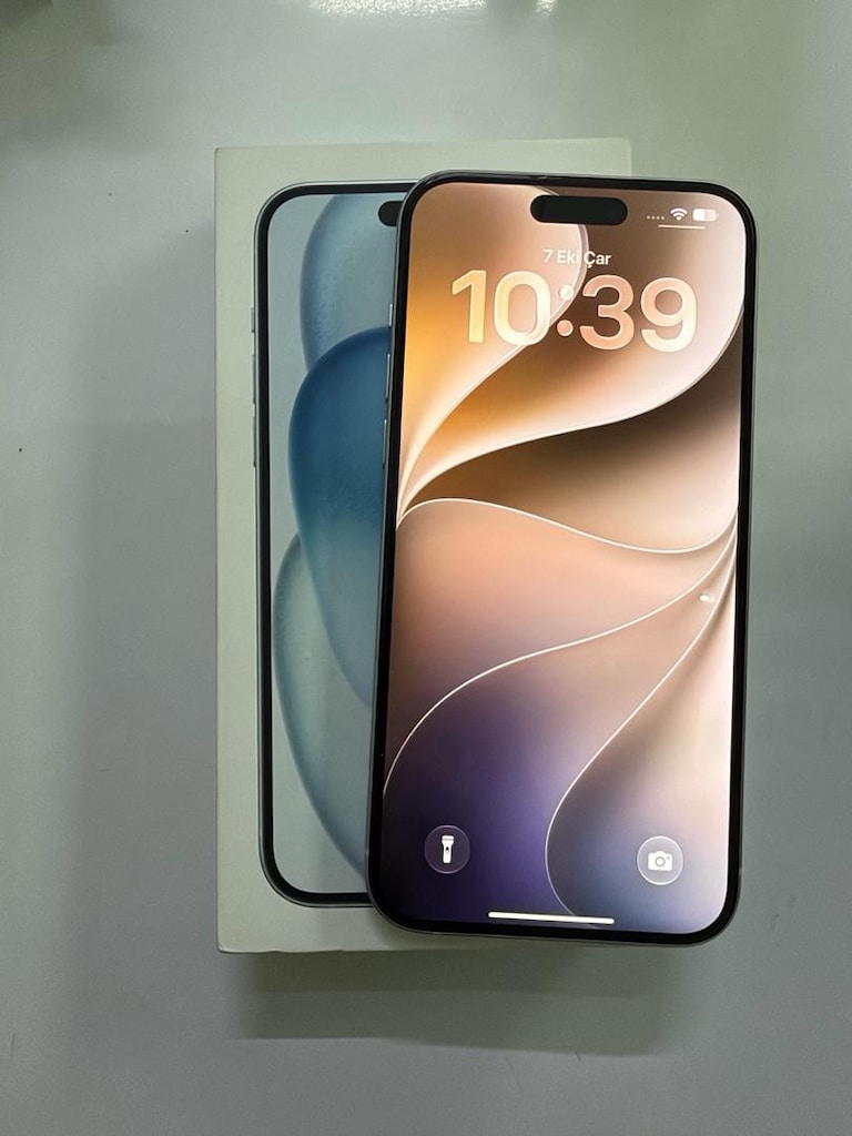 IPHONE 15PLUS 128GB 5AY GARANTİ 10/10 HATASİZ FULL ORJİNALL PİL 89 - 2