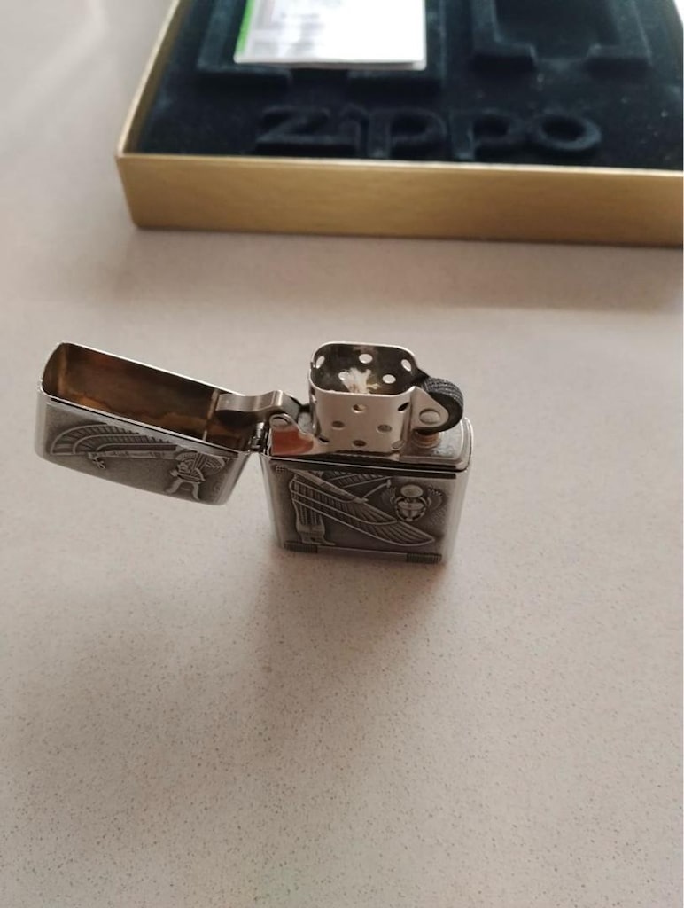 Antik Mısır zippo modeli - 5