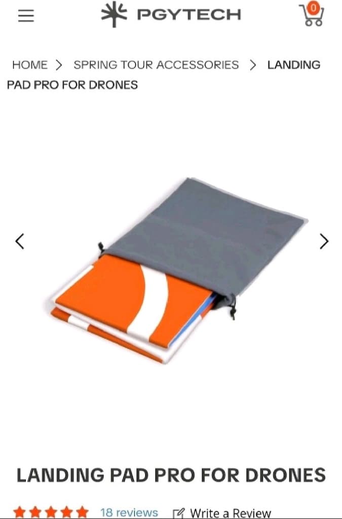 PGYTECH drone landing pad For Drones Reverse Sıde OBVERSE SIDE DRONE K - 5