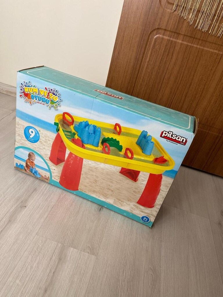 eğitici kum ve su oyun masası - 2