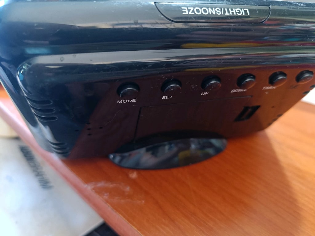 Dijital Masa Saati hareketli Alarm Işık - 3