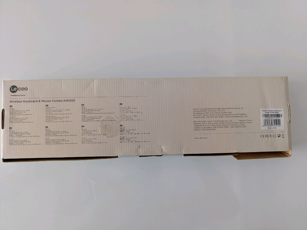 Kablosuz Klavye Mouse Set - 6