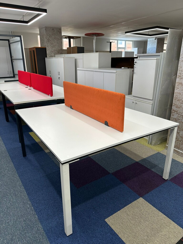 Klas Ofis Üsküdar Beyaz Çalışma Grubu 160x160 2 Kişilik - 5