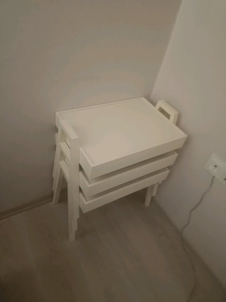 Üçlü sağlam yeni gibi Zigon Sehpa - 2