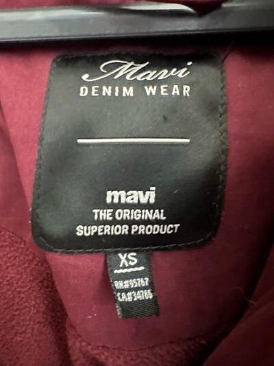 mavi jeans kürklü mont