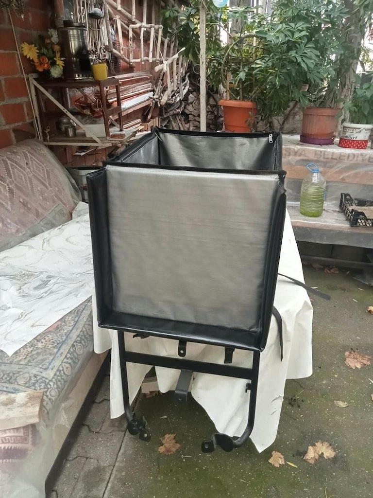 sıfır 2 adet motor kurye sepeti - 4