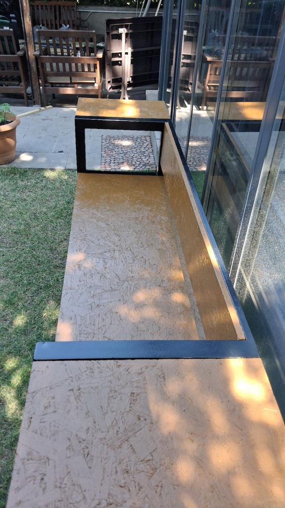 Bahçe Bank Metal/Ahşap (Hava koşullarına dayanaklı) - 6
