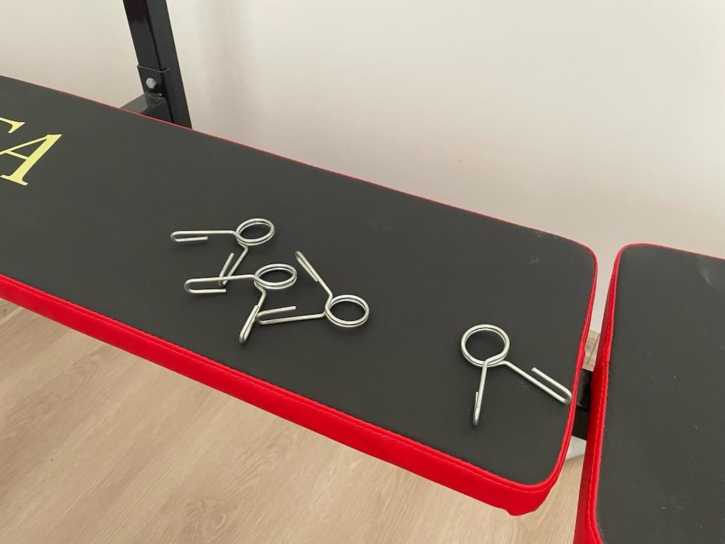 Bench Press Sehpası ve 30kg ağırlık seti - 10